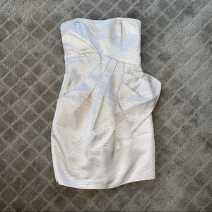 Max and Cleo champagne mini dress